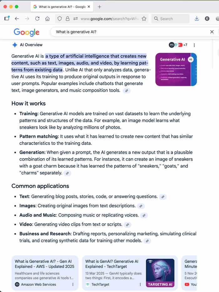 SEO FOR GENERATIVE SEARCH - SEO UK